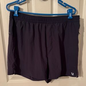 Vuori Men's Dark steel Blue Athletic Shorts